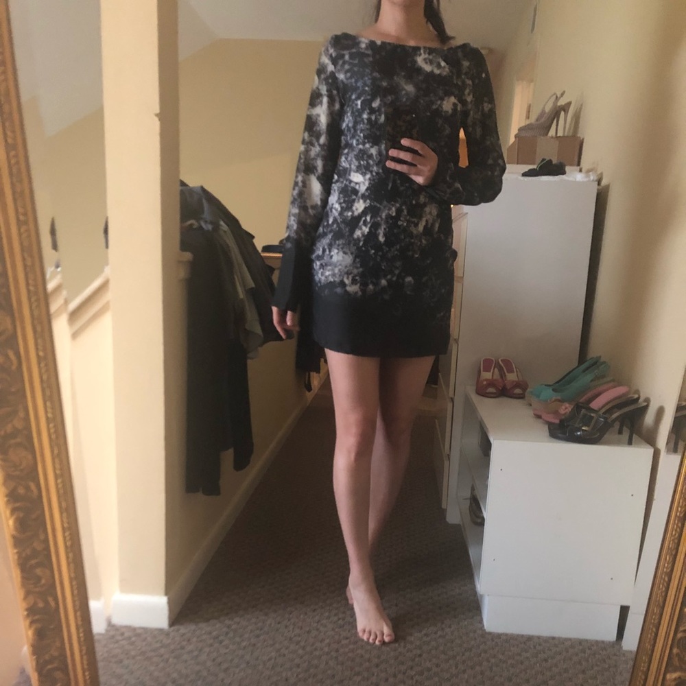 Long sleeve mini dress *never worn*